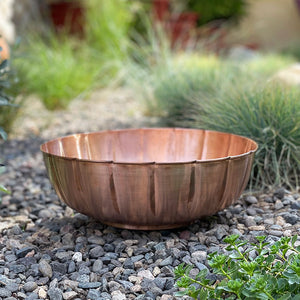 Scallop Basin in pure copper