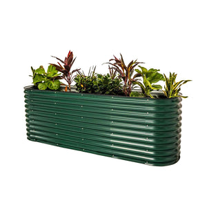 32" Extra Tall 9 In 1 Modular Metal Raised Garden Bed Kit