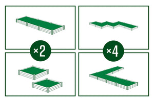 Classic 4x4x11 Garden Bed