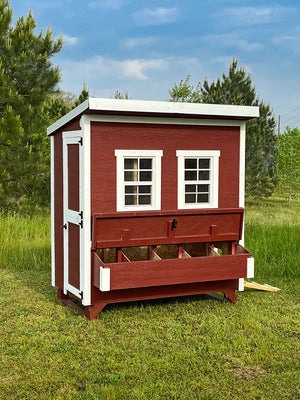 Walk-in-chicken Coop with easy access
