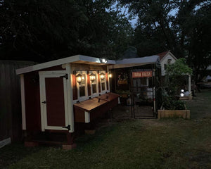 OverEZ Chicken Coop - XL with Lights