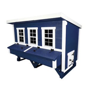 OverEZ Chicken Coop - XL Coastal Blue