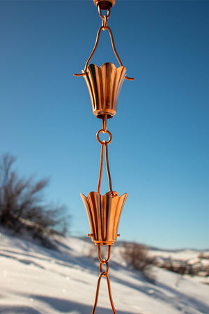 Yuri Rain Chain Copper-Plated in winter