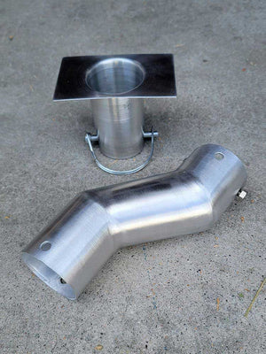 Rain Chain Installation Kit 2" Offset Extension