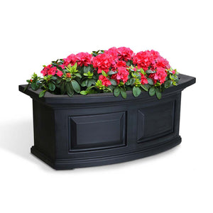 Nantucket 2ft Window Box - Black