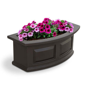 Nantucket 2ft Window Box - Espresso