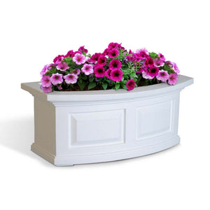 Nantucket 2ft Window Box - White