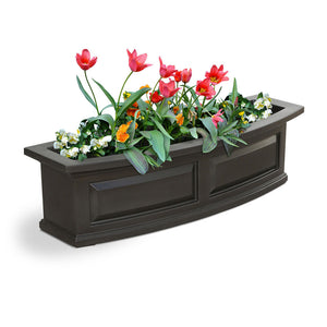 Nantucket 3ft Window Box - Espresso