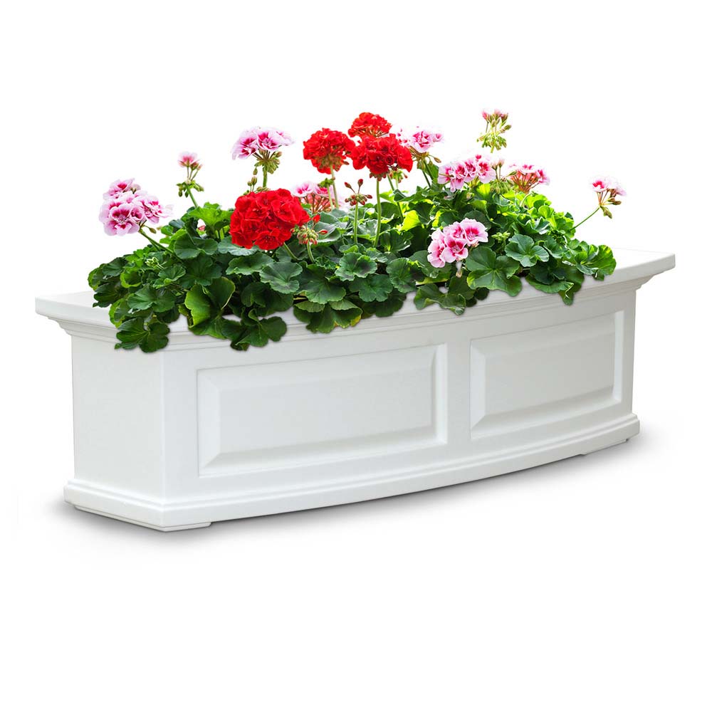 nantucket self watering window planter Mayne | Nantucket Window Box 3FT