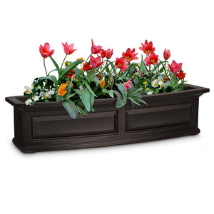 Nantucket 4ft Window Box - Espresso