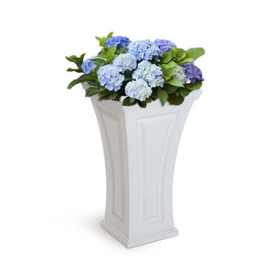 Cambridge 28in Tall Planter - White