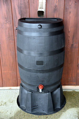 50 Gallon Eco Rain Barrel - 100% Recycled Material