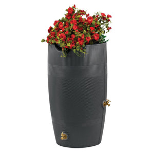 Impressions Havanna 50 Gallon Rain Saver Dark Granite