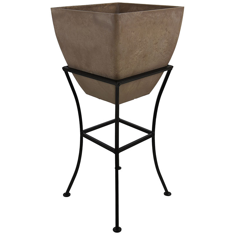 12 inch pots for outdoor plants RTS Home Accents 12" Square Planter