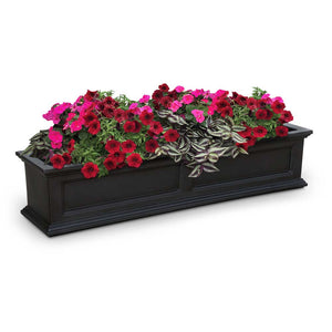 Fairfield 5ft Window Box - Black