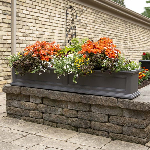self watering window box planters Mayne 5 ft. Fairfield Window Box