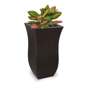 Valencia 30in Tall Planter - Espresso