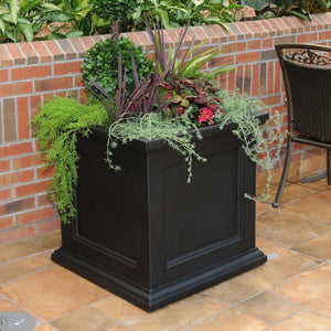 Fairfield 28in Square Planter