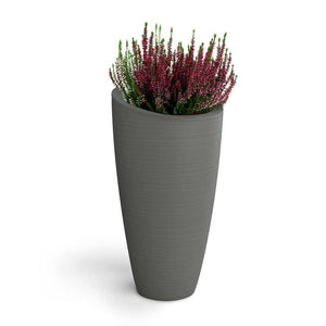 Modesto 32" Tall Planter - Graphite Grey