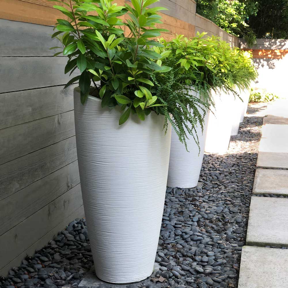32 inch diameter planter pots Mayne - Modesto 32in Tall Planter