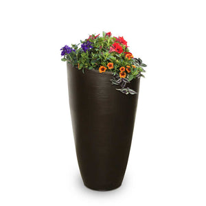 Modesto 42" Tall Planter - Espresso