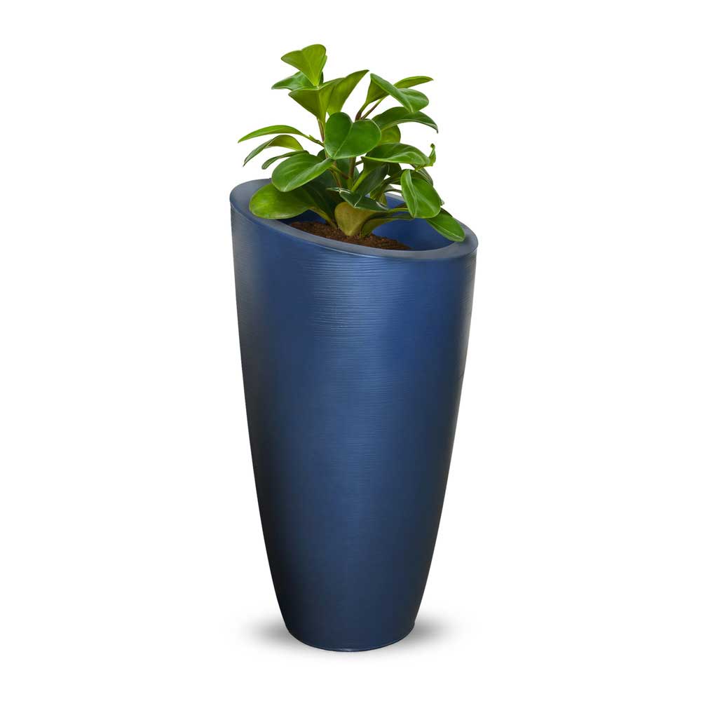 tall blue outdoor planter pots Mayne - Modesto 42in Tall Planter