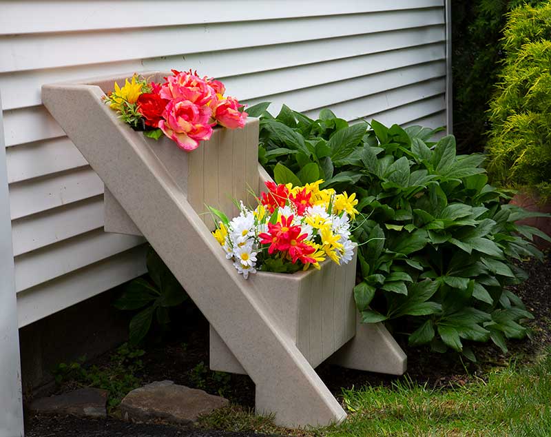 angled pot planter Angled Garden Bed Sandstone