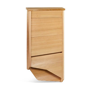 Front angle photo of the Arroyo single chambered bat house from BatBNB