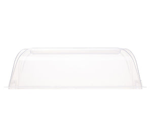 Clear cover for Balcony Raised Planter Bed front view