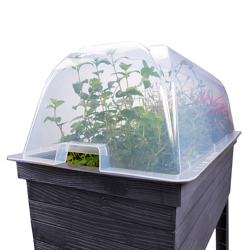 plastic cover for planter Balcony Raised Bed Planter