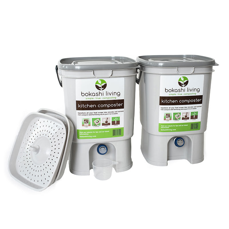 Easy Snap Lid Bokashi Compost Kit