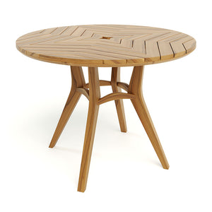Chontales Round Teak Dining Table
