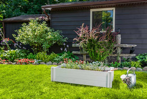 Classic 2x4x11 Garden Bed in yard