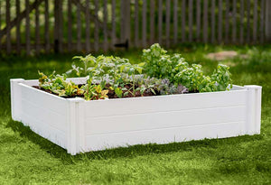 Classic 4x4x11 Garden Bed with vegetables 