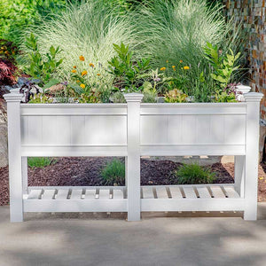 Classic Cambridge Raised Planter with Extension Kit