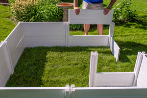 Classic 6x6 Keyhole Composting Garden Assembly