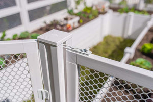 Classic 8x12 Keyhole Composting Garden gate