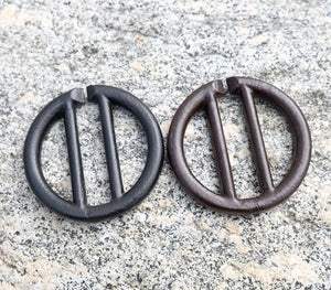 Black and bronze Cast Zen Loops Rain Chain links