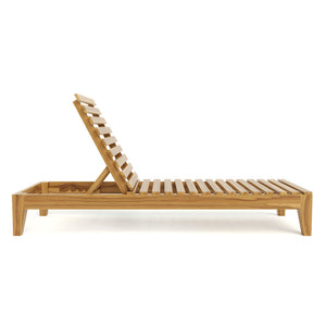 Fortuna Teak Chaise Lounge