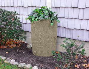 Impressions Bark 50 Gallon Rain Saver in Sandstone