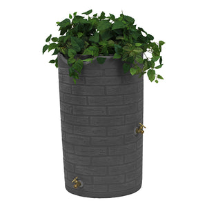 Impressions Downton 50 Gallon Rain Saver Slate