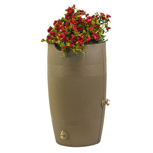 Impressions Havanna 50 Gallon Rain Saver Khaki