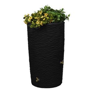 Impressions Palm 65 Gallon Rain Saver Black