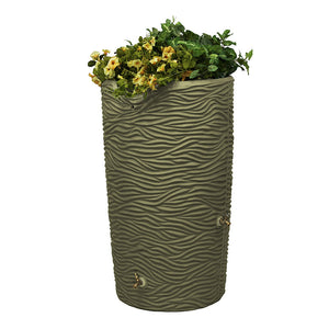 Impressions Palm 65 Gallon Rain Saver Khaki