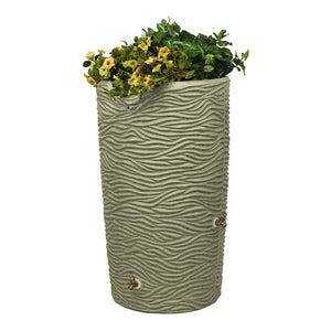 Impressions Palm 65 Gallon Rain Saver Sandstone