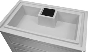 Savannah Elevated Garden Rain Saver top