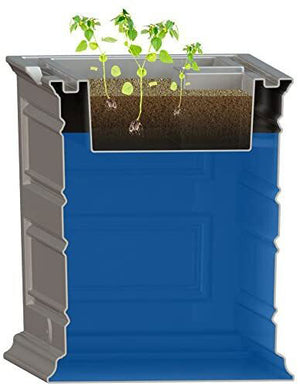 Savannah Elevated Garden Rain Saver diagram