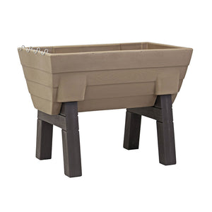 Garden Wizard Elevated Garden Bed Khaki