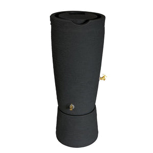Impressions Stone 50 Gallon Rain Saver and Stand Black