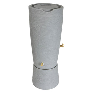 Impressions Stone 50 Gallon Rain Saver and Stand Light Granite